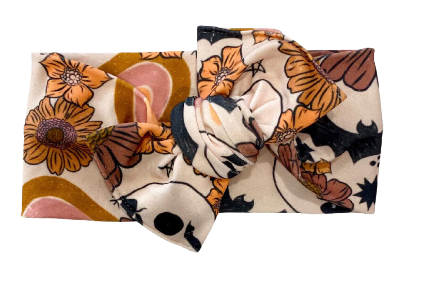 Spooky Skulls & Rainbow Flowers