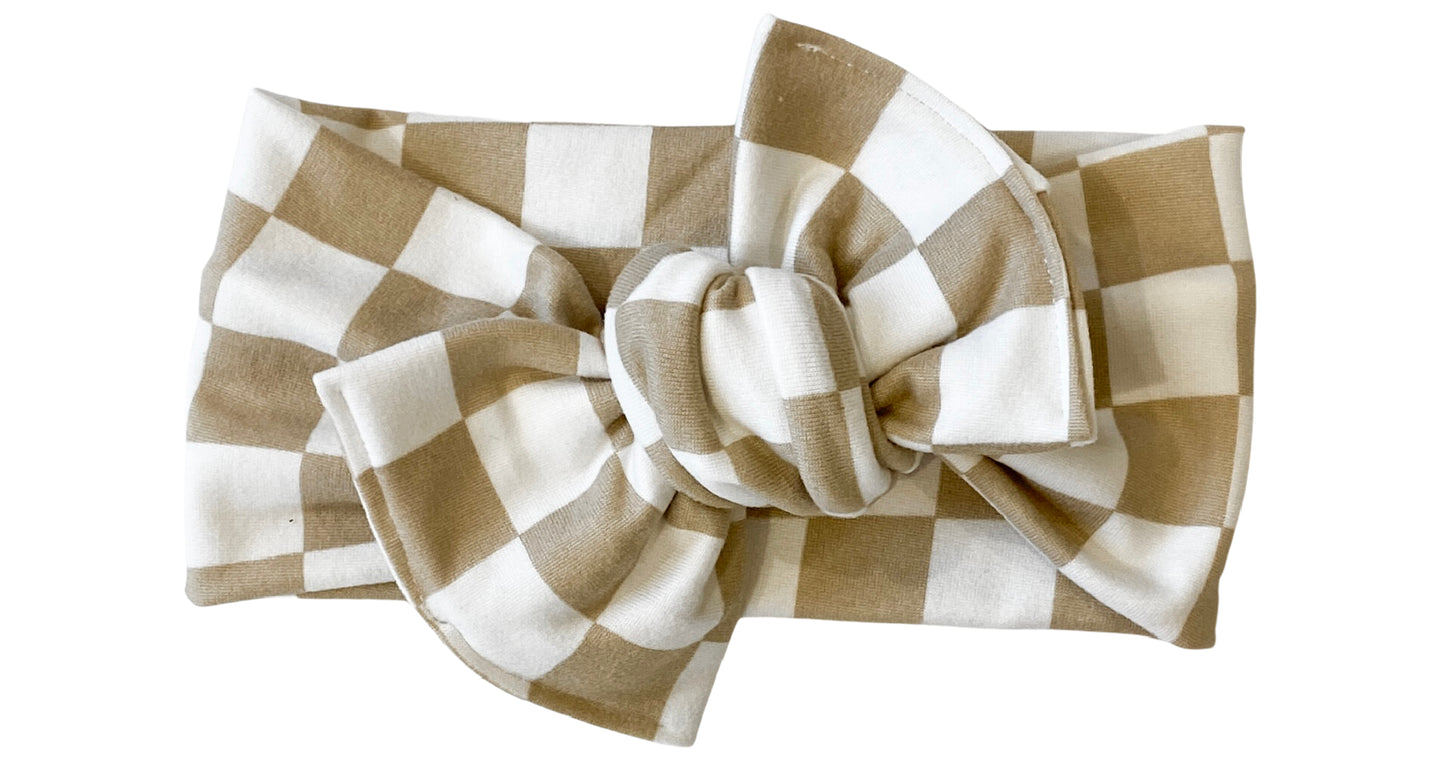 Light Tan Checker