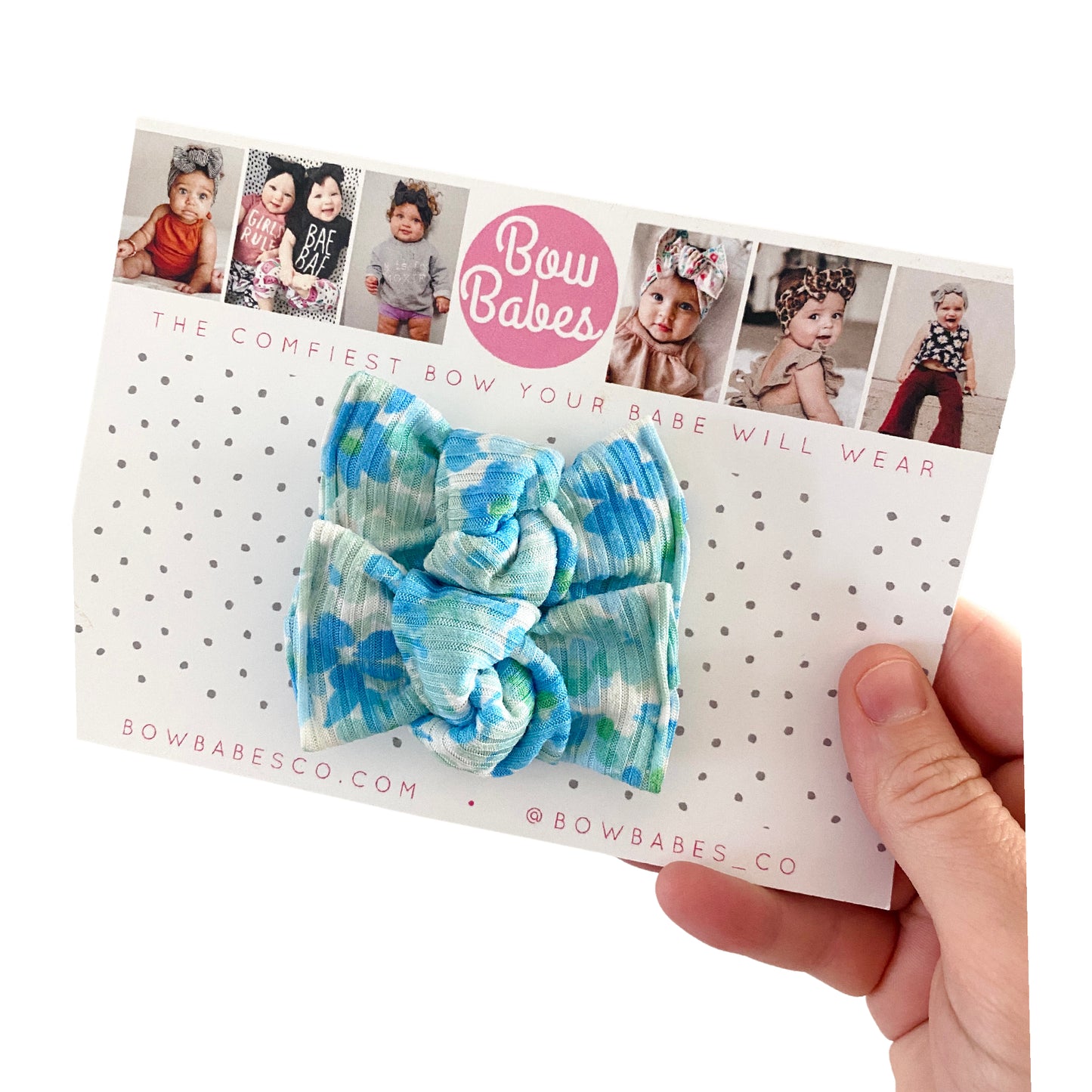 Minty Blue Floral Piggy Set