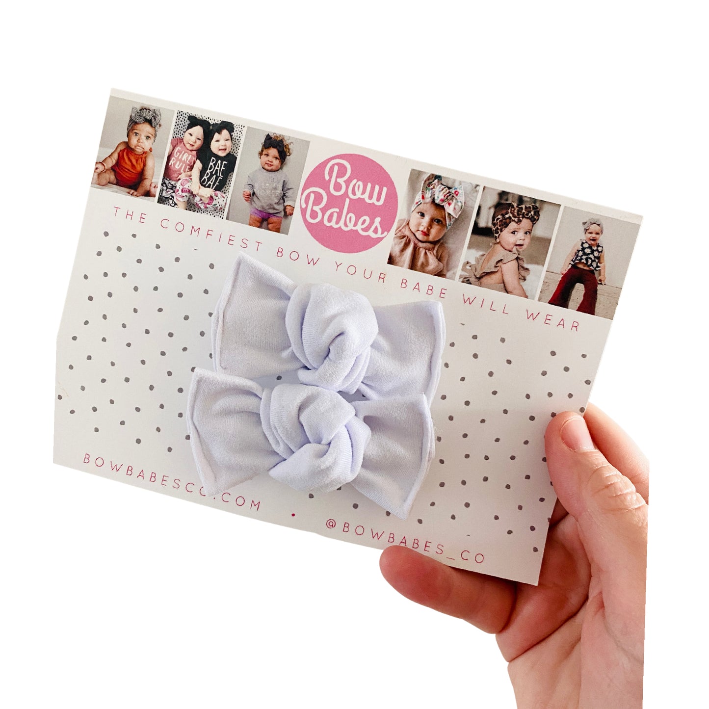 Bright White Piggy Set