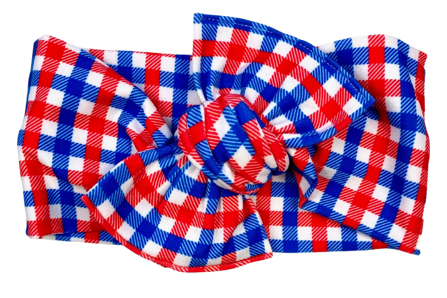 Red, White & Blue Check