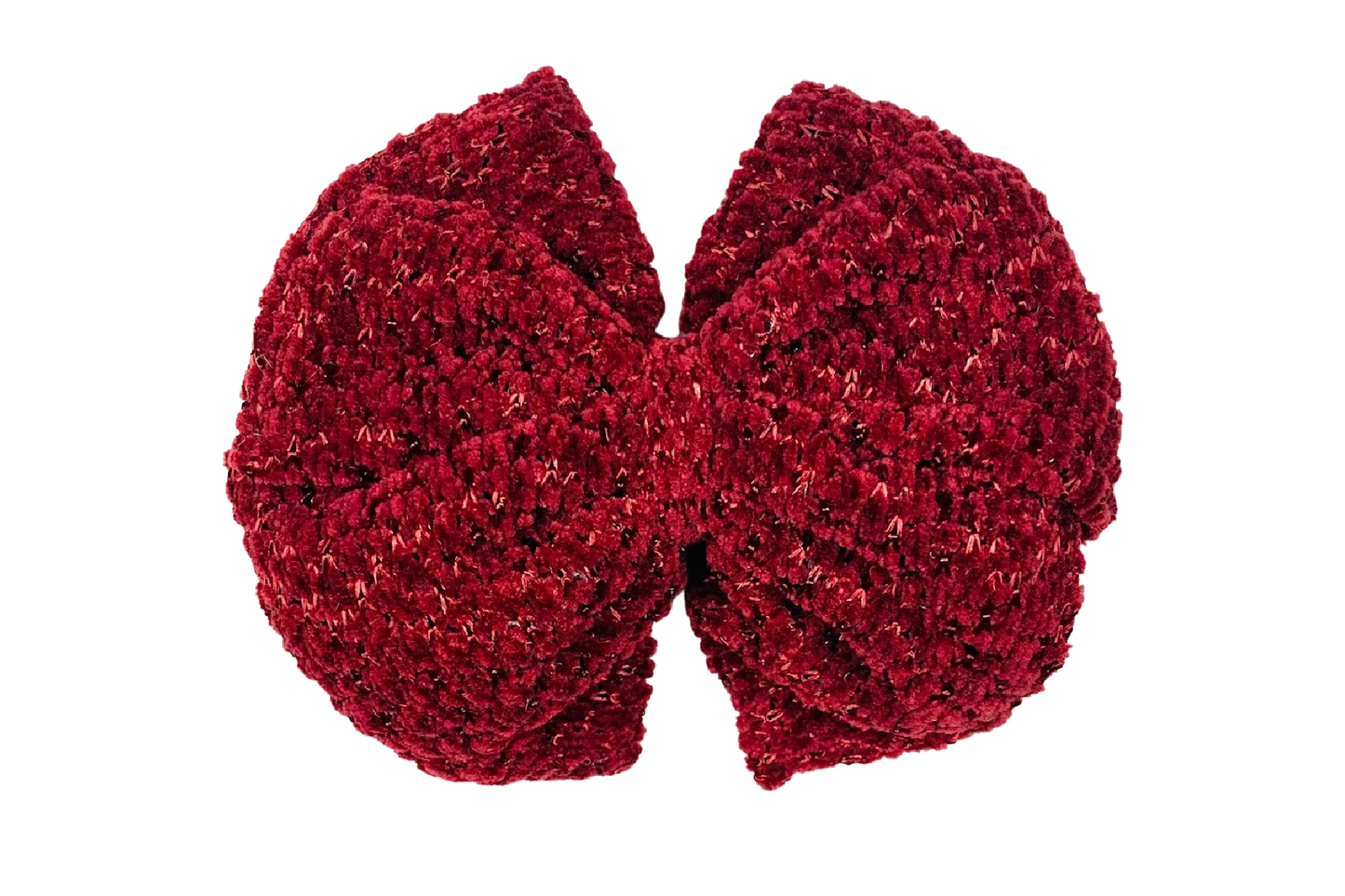 Shimmer Sweater Pinwheel Bows