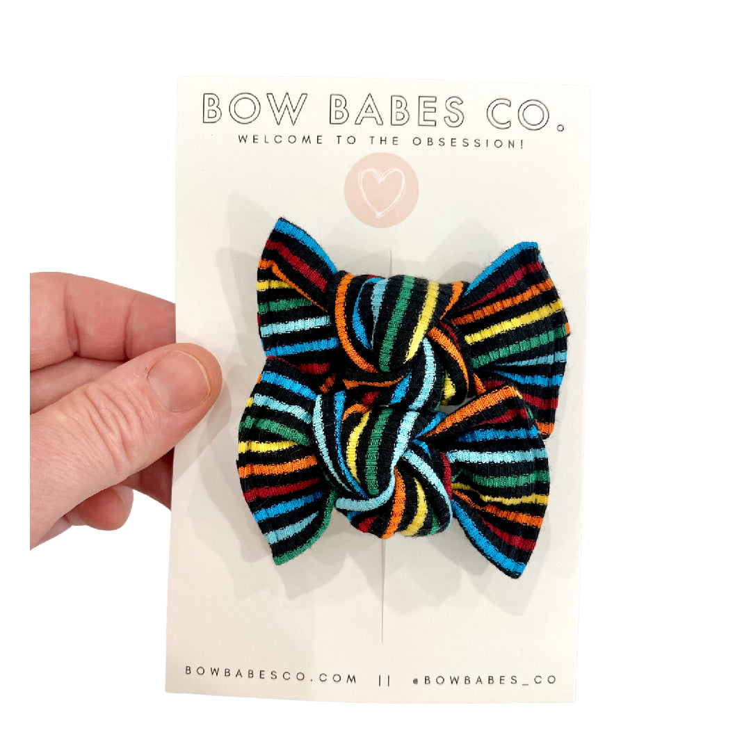 Rainbow Rib Piggy Set