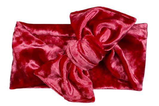 Red Crushed Velvet